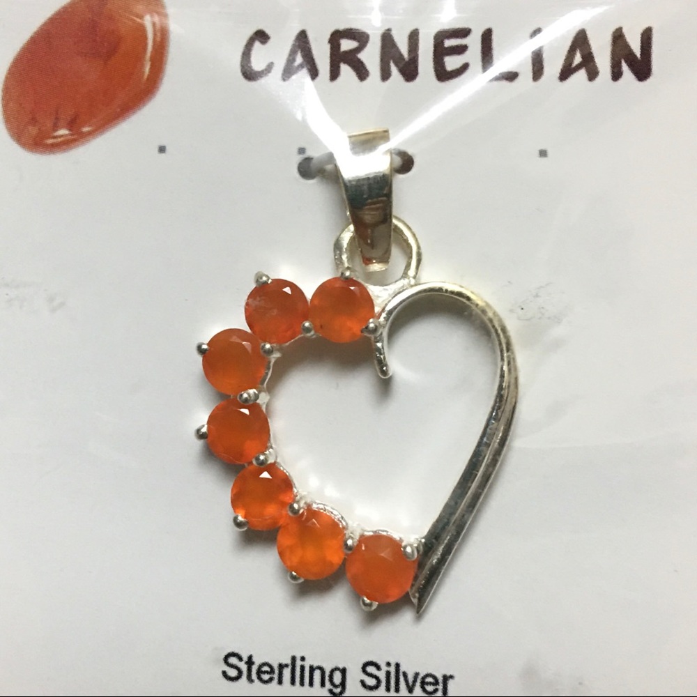 NWT Carnelian Confidence ❤️Pendant